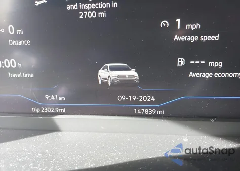 2019 Volkswagen Jetta 1.4T Sel z USA, uszkodzony, nr VIN 3VWE57BU2KM110724